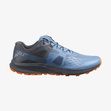 Salomon ULTRA PRO Mens Trail Running Shoes Blue UK NIGF